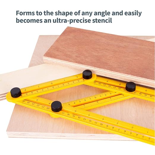 POWERTEC Multi Angle Measuring Ruler