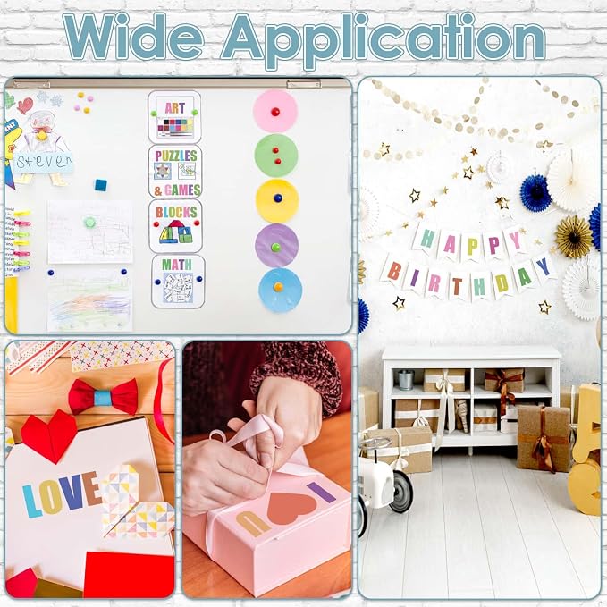 600 Pcs 36 Sheets Large Letter Stickers 2.5 Inch Self-Adhesive Letter Set