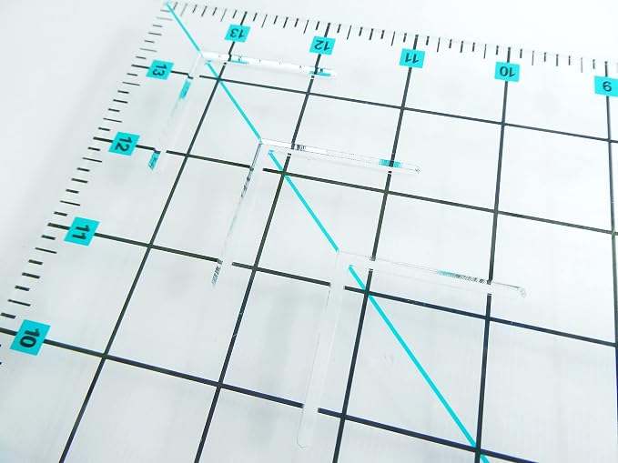 Not Overpriced T-Shirt Alignment Transformation Ruler 14x14inches. Turn Any Old