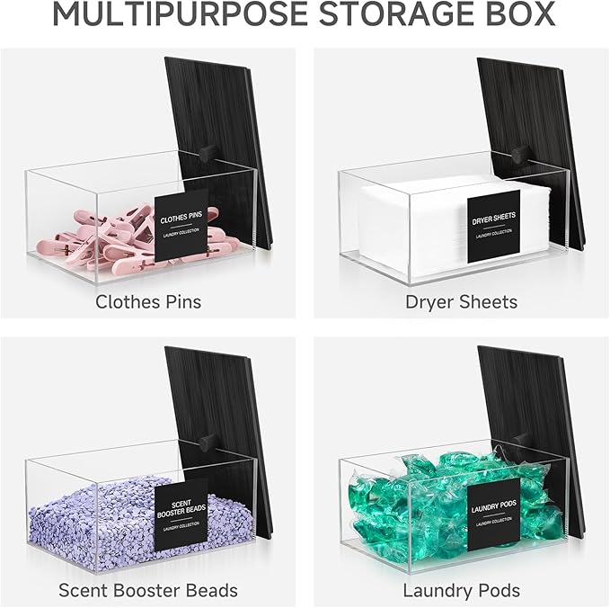 TIPGO Acrylic Dryer Sheet Holder