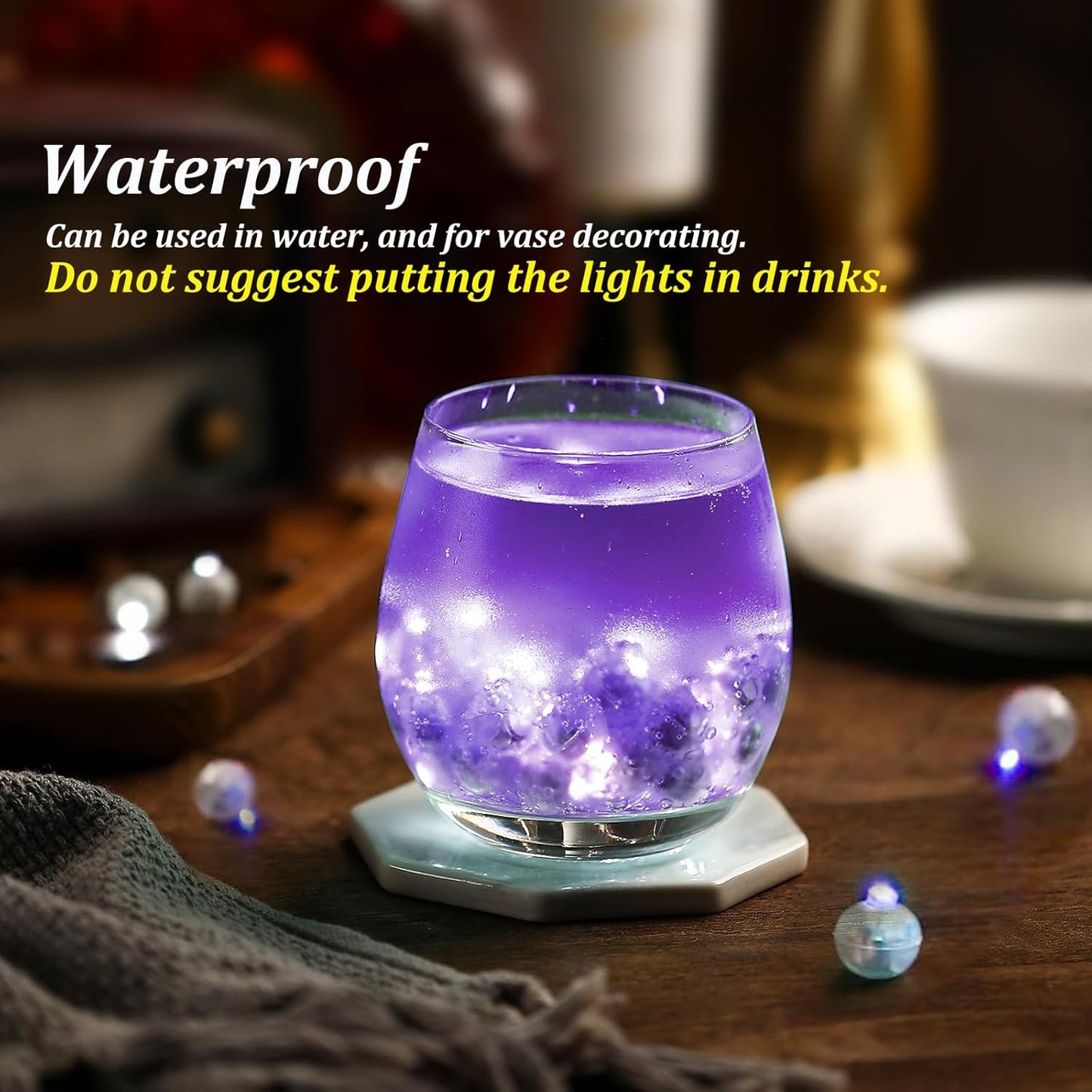 ZGWJ 50PCs Mini Led Lights for Paper Lantern, Purple Led Balloons Light up Balloons for Neon Party Lights Easter Eggs Christmas Halloween Birthday Party Wedding Decoration