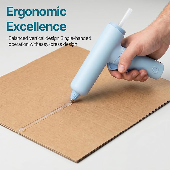 Cordless Hot Glue Gun, 30s Fast Preheating
