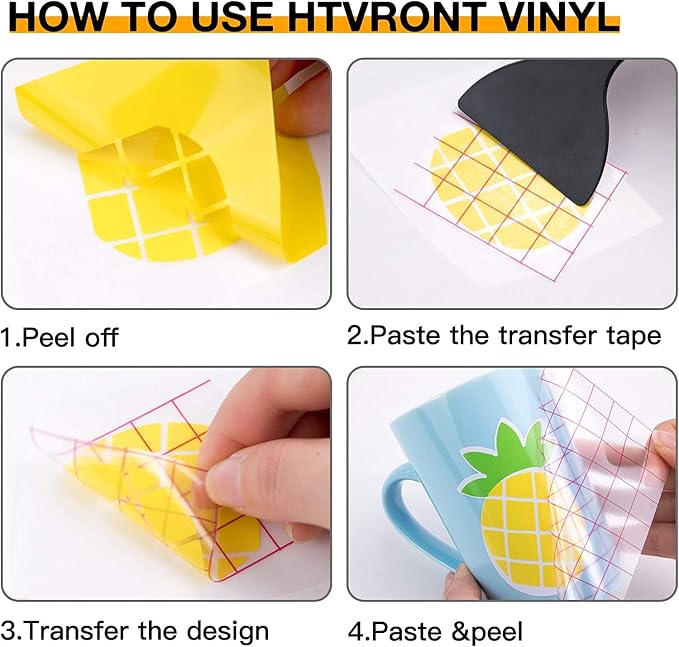 HTVRONT Permanent Adhesive Vinyl