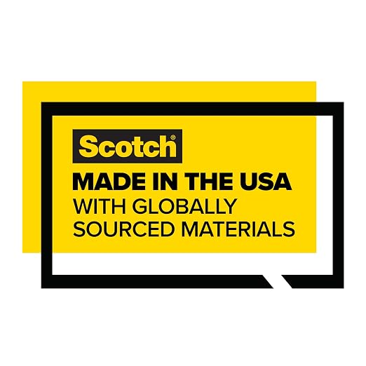 Scotch Removable Fabric Tape, 3/4 in x 180 in, 3 Rolls – Double-Sided No-Sew