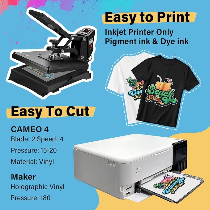 TECKWRAP Printable Heat Transfer Paper