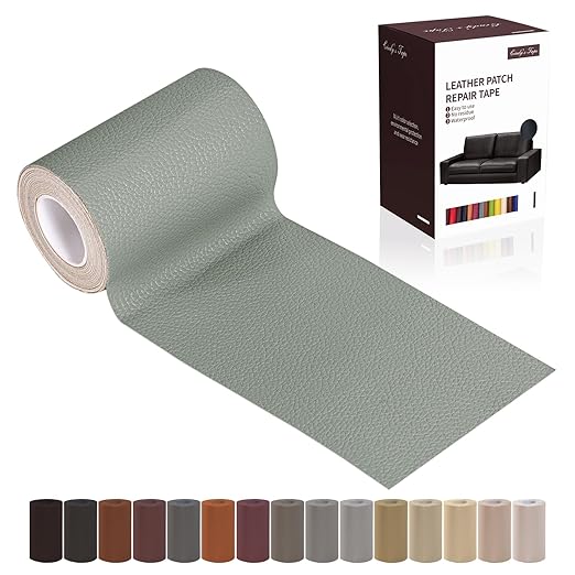 Leather Repair Patch Tape, Car Seat, Vinyl Leather Repair Kit