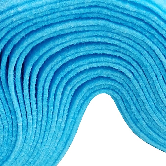 Jtnohx Color Felt, Soft Felt Sheets, 1.4mm Thick 8"x12" Handicraft Felt Fabrics