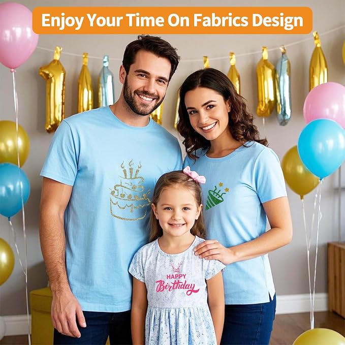 36 Pack HTV Heat Transfer Vinyl Sheets