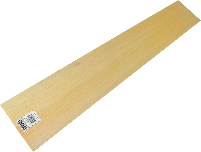 Balsa Wood 3/32 X 6 X 36in