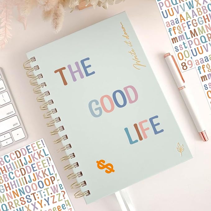 Letter Stickers 0.5 inch, Self-Adhesive Vinyl Waterproof ABC Letter Stickers