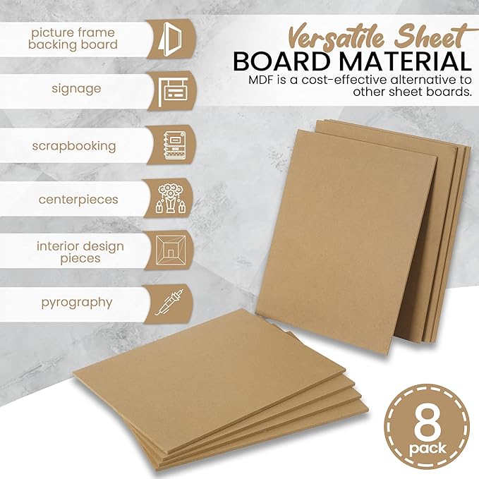 CalPalmy 11” x 14” MDF Boards
