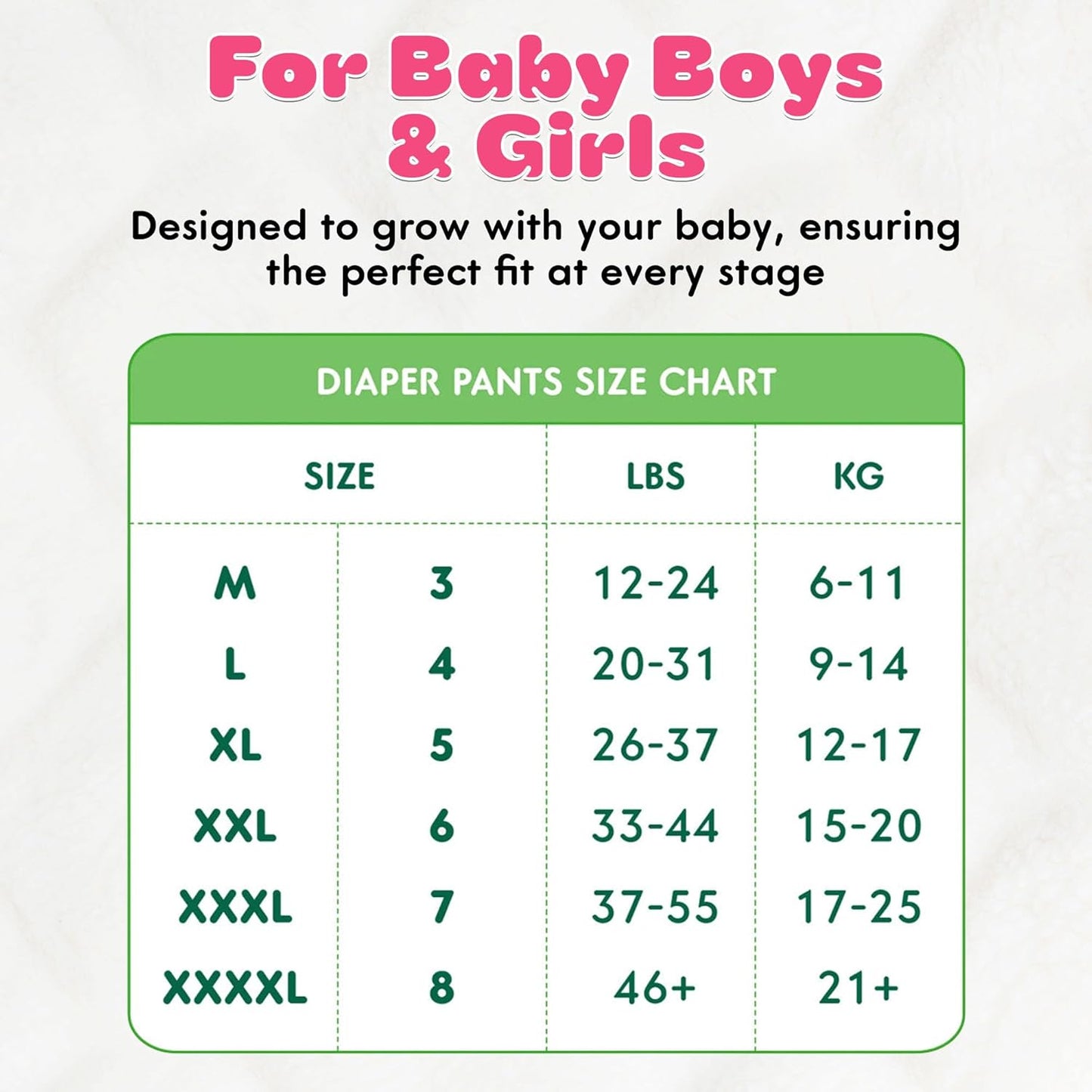 MANEKI Size 6 Diaper Pants, Disposable Baby Diapers Size 6 (33-44 lbs), 72 Count (2 Packs of 36), Pull-Ups Style, Super Absorbent