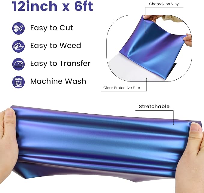 Chameleon HTV Vinyl, Chameleon Vinyl Roll