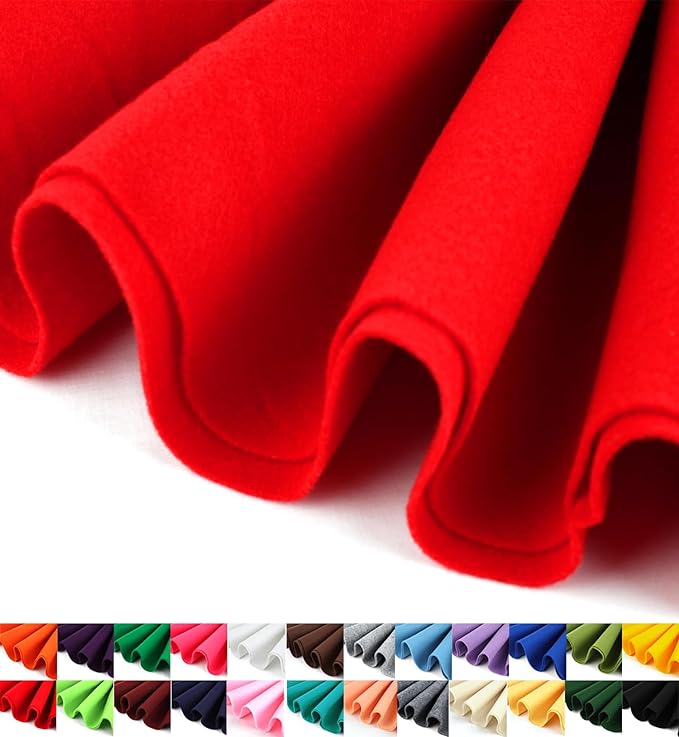 Barcelonetta | Felt Fabric | 72" Wide | 1.6mm Thick | Acrylic & Soft | Felt by