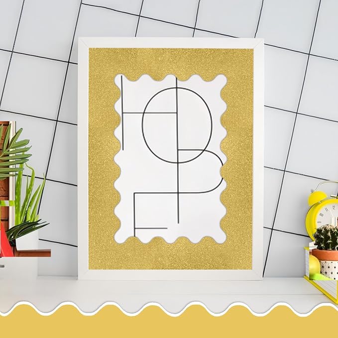 70Ft Shine Bulletin Board Borders，Scalloped Poster Boards Decorations Trim