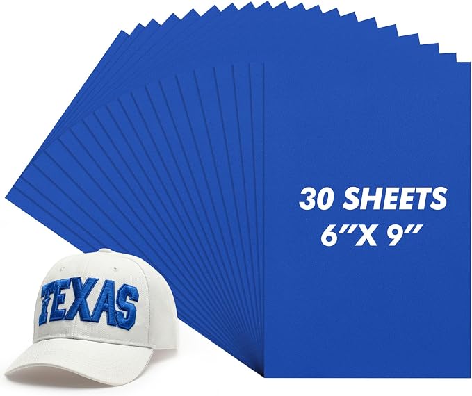 Innconee 30 Pcs Embroidery Foam 3D 3mm EVA Puffy Foam Sheets