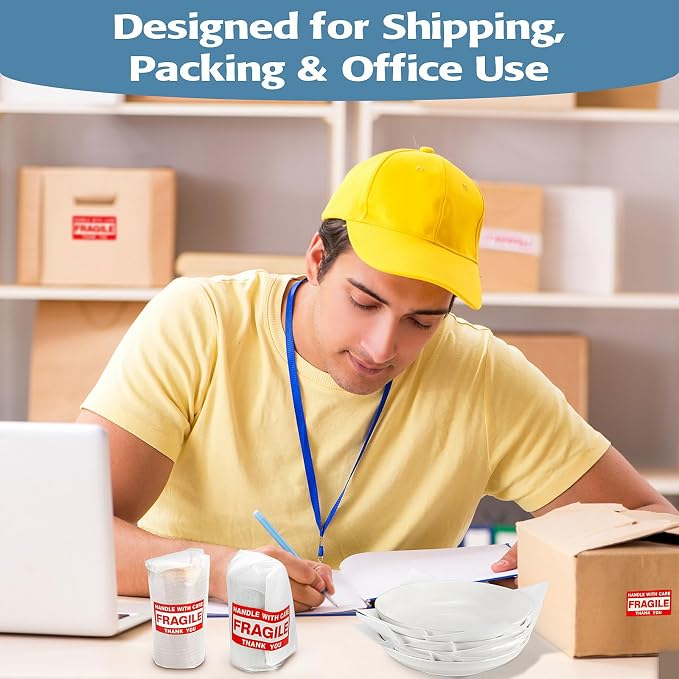 540Pcs Dish Packing Supplies for Moving, 290Thickened High-Density Foam Wrap