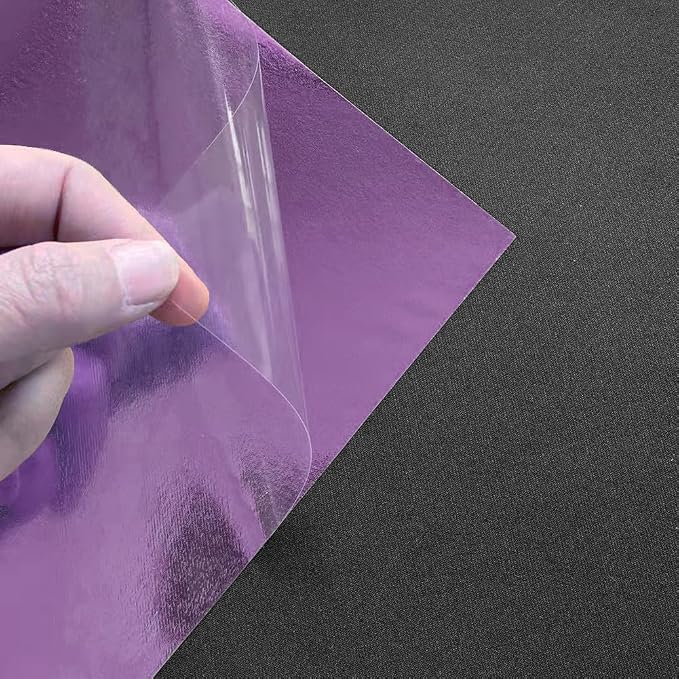 Tvinyl Warehouse Light Purple HTV Foil Heat Transfer Vinyl