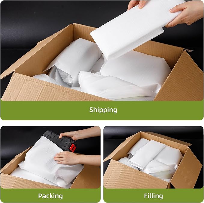 EPHECH 50PCS 16" x 24" Cushion Foam Pouches