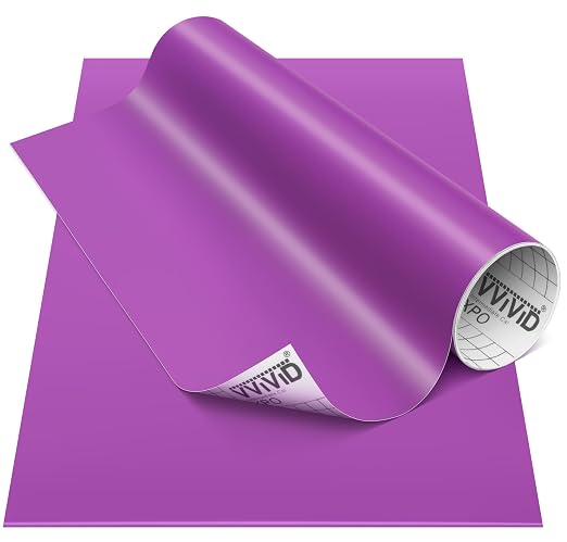 VViViD DECO65 Matte Pastel Violet Permanent Adhesive Craft Vinyl