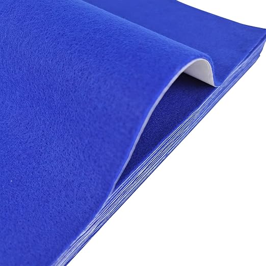 Jtnohx Self Adhesive Felt Sheets, 12 Pieces Felt Fabric