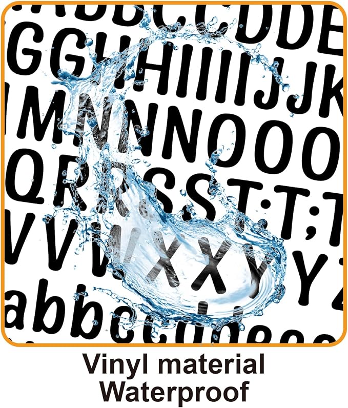 3040Pcs 20 Sheets Small Letter Number Stickers, 0.5inch Colorful Self-Adhesive