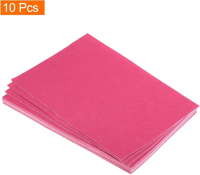 MECCANIXITY Adhesive Felt Sheets, Felt Fabric Crafts Back Adhesive Felt Sheets