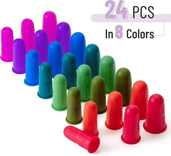 Mr. Pen- Hot Glue Gun Finger Protectors, Rubber Fingers Tips, Rubber Finger