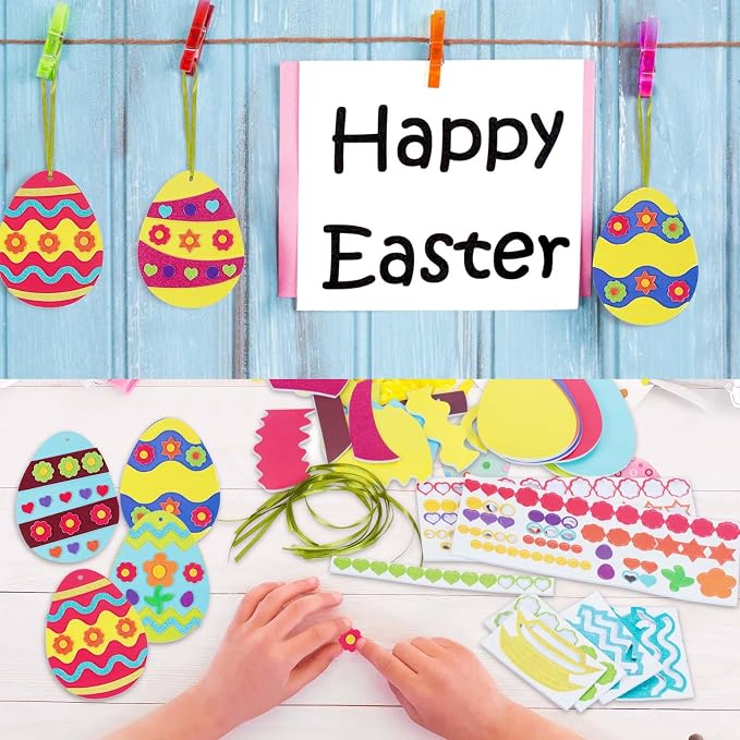 Fennoral 24 Pack Easter Egg Craft
