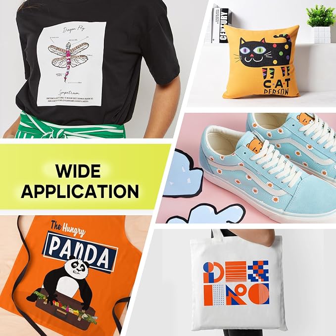 HTVRONT Sublimation HTV Sheets for Cotton Fabric
