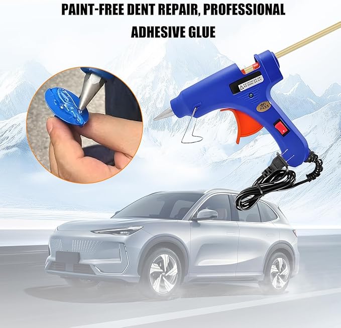 Zpana 32PCS/Set Car Dent Puller Kit, Paintless Vehicle Remover Pull Tools