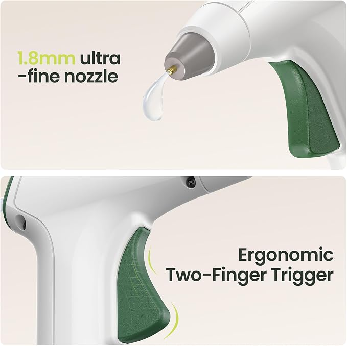 15s Fast Preheating Cordless Hot Glue Craft Guns, Glue Guns