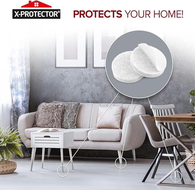 Felt Furniture Pads X-PROTECTOR