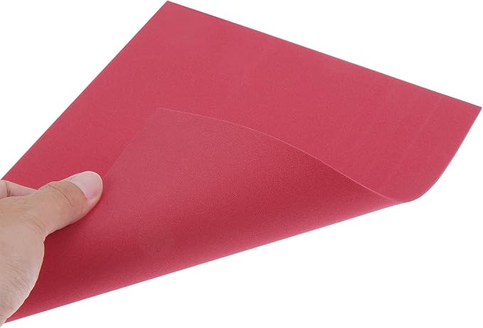 uxcell Dark Red EVA Foam Sheets 11 x 8 inch 1.7mm Thickness