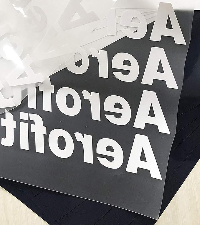 guangyintong Heat Transfer Vinyl White HTV Rolls, Matte Surface White HTV Vinyl
