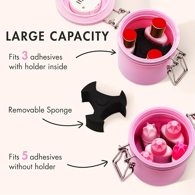 False Lash Glue Storage Tank