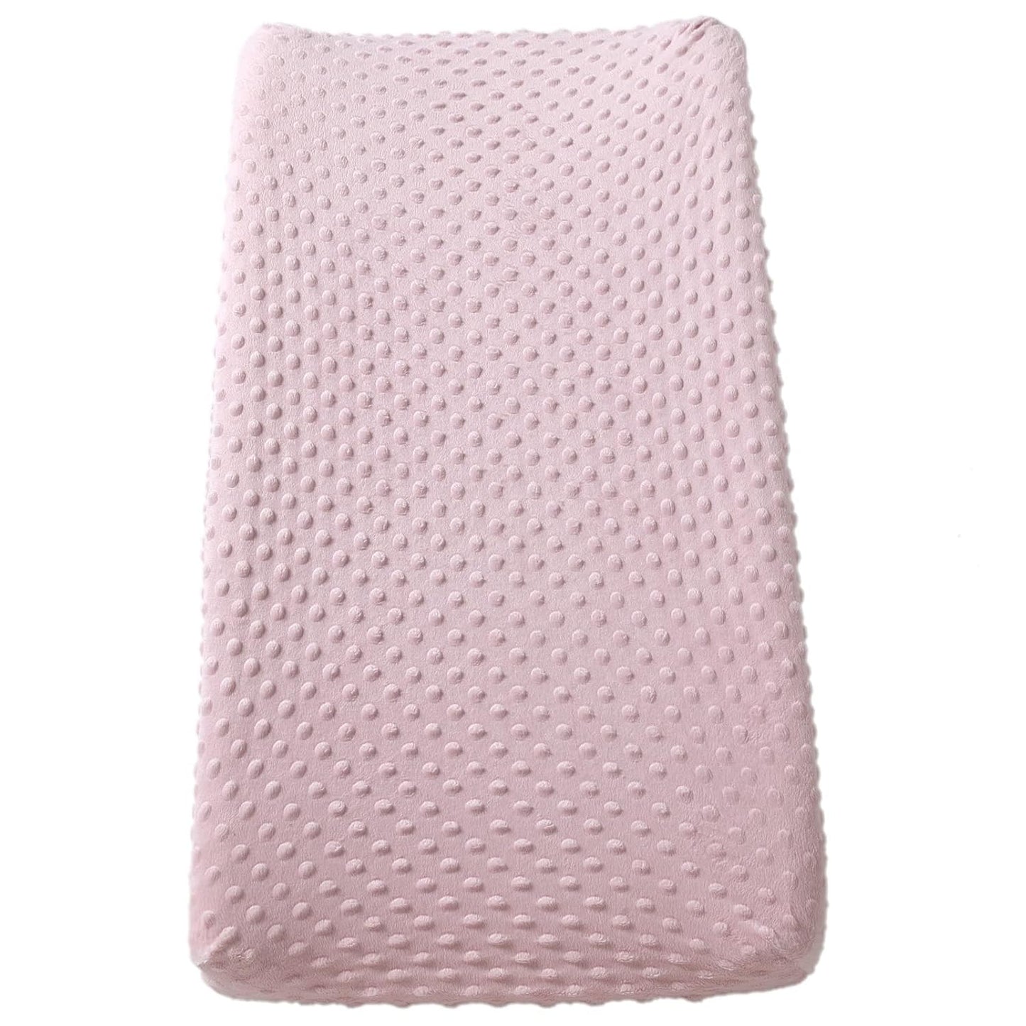 Changing Pad Cover Super Soft Dots Skin-Friendly Breathable Wipeable Changing Table Sheets for Baby Boy and Baby Girl (Blushing Bride)