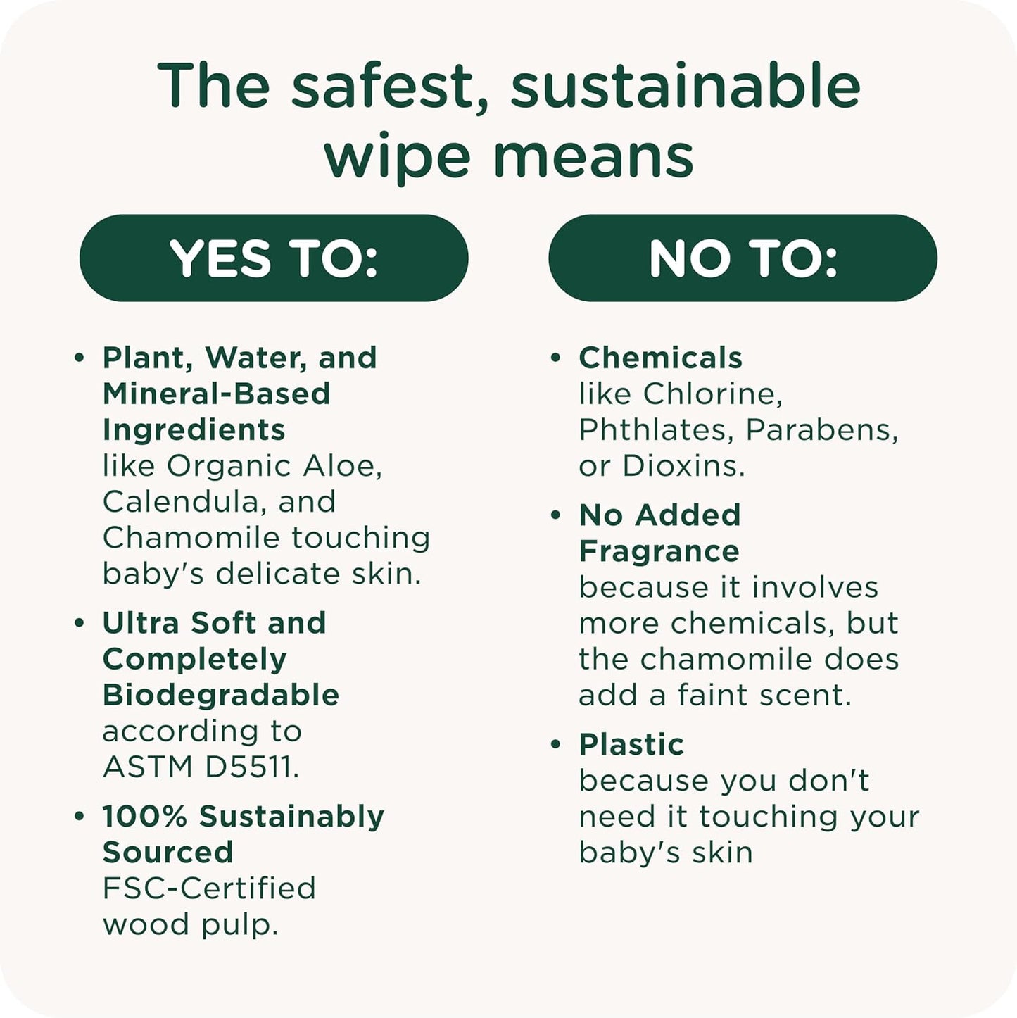 HealthyBaby Our Wet Wipes | EWG Verified Safe | 100% Water & Plant Based | Unscented & Safe for Sensitive Skin | Fragrance Free and Totally Chlorine Free (8 packs, 512 wipes)
