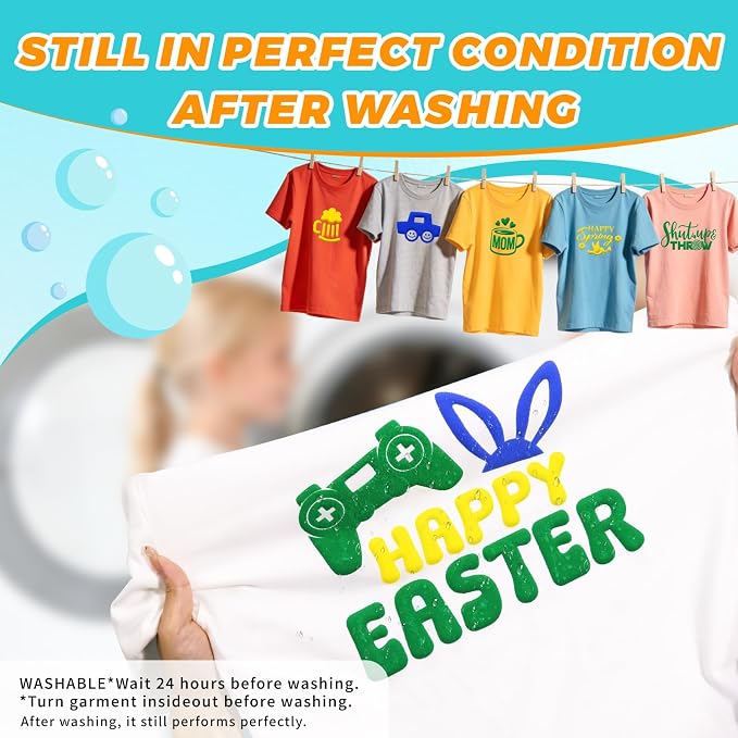Puff Heat Transfer Vinyl, 12in X 5ft Iron on