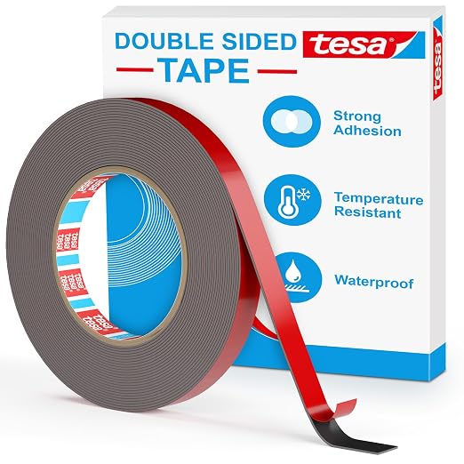 EMITEVER 0.59IN x 27FT Double Sided Tape Heavy Duty, Tesa Acrylic Foam |