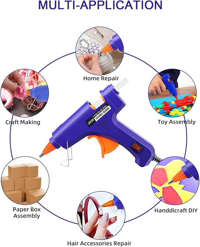 Hot Glue Gun Kit: Mini Hot Glue Guns Kit