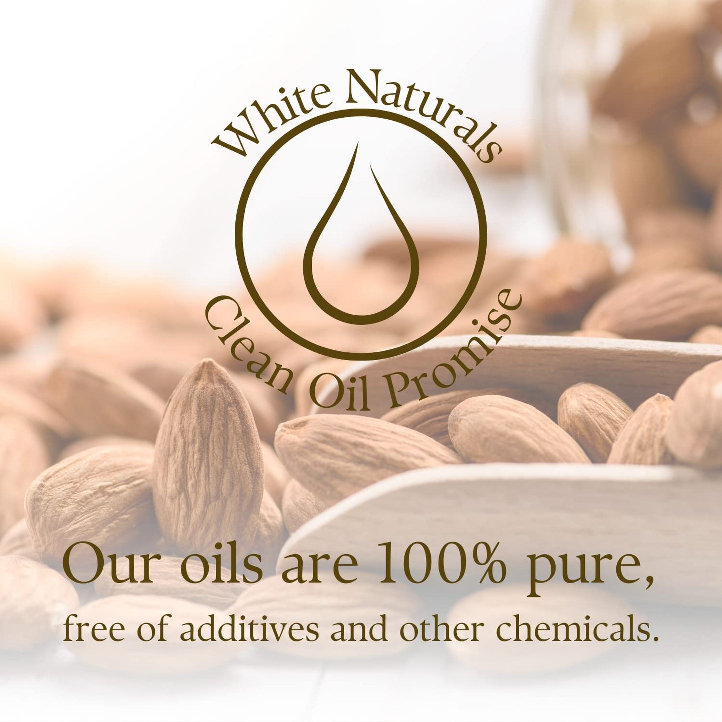 Sweet Almond Oil for Hair and Skin, 100% Pure and Natural Cold Pressed, Hexane Free, Skin Moisturizer, Nails, Massage, Carrier Oil