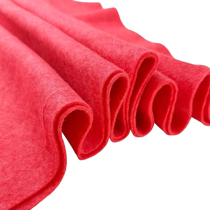Jtnohx Color Felt, 1 Square Yard Felt Fabric, 1.4mm Thickness Flexible Craft