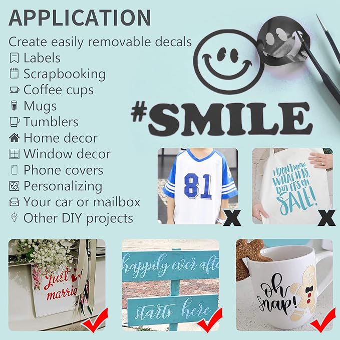 Lya Vinyl Matte Black Permanent Vinyl Roll, Window & Home Decal