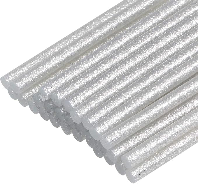 uxcell 30pcs Mini Hot Glue Gun Sticks 4-inch x 0.27-inch High Sticky Small Hot