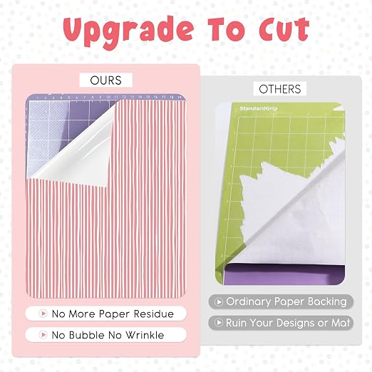 Tintnut Rainbow Stripe Permanent Vinyl 10 Sheets 12x10in Adhesive Vinyl | Boho