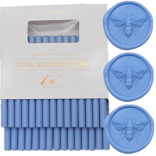 Dust Blue Wax Seal Sticks, Mini Sealing Wax Sticks Suit