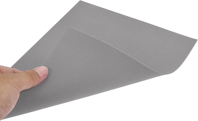 uxcell Dark Grey EVA Foam Sheets 11 x 8 inch 1.7mm Thickness