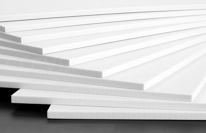 CleverDelights 8 x 12 Inch White Foam Sheets