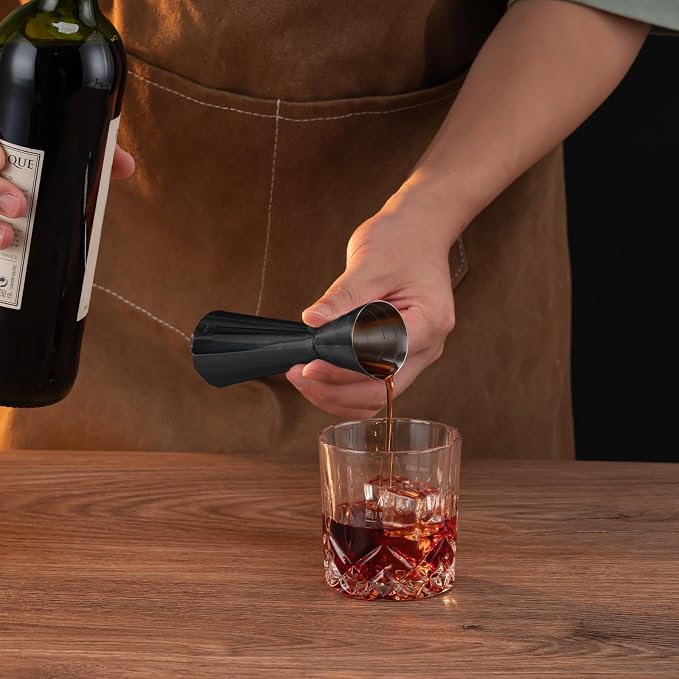 Briout Jigger for Bartending, Double Cocktail Jigger Japanese Premium 304 Food